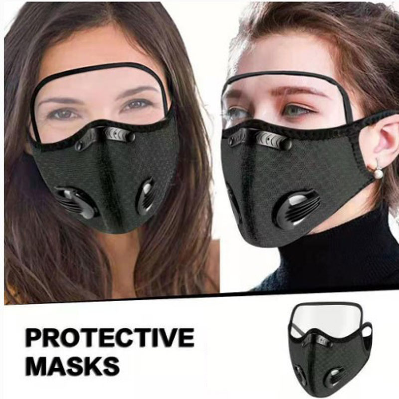 Dust Mask Construction - Mascarilla deportiva para ciclismo, lavable y