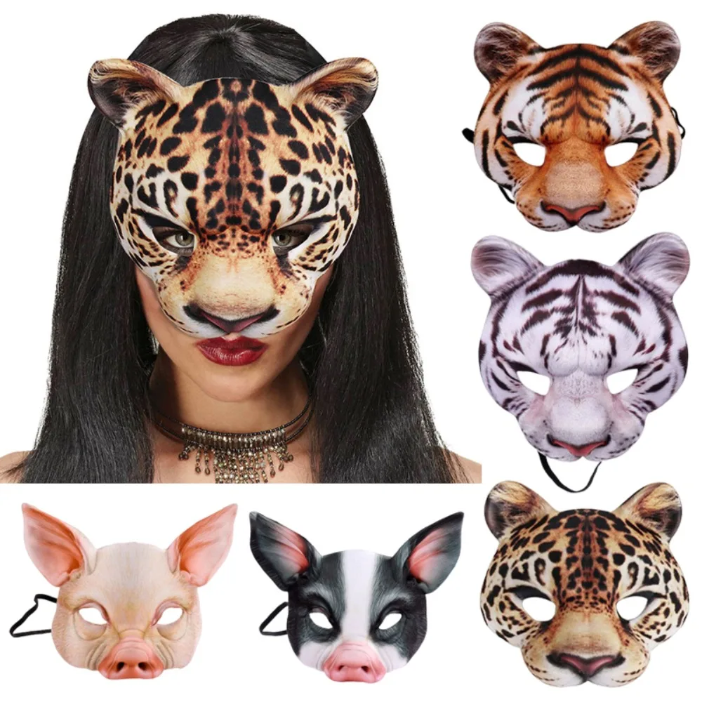 Máscara de Animal 3D para Hall - Respirator Half Face reseña y precio