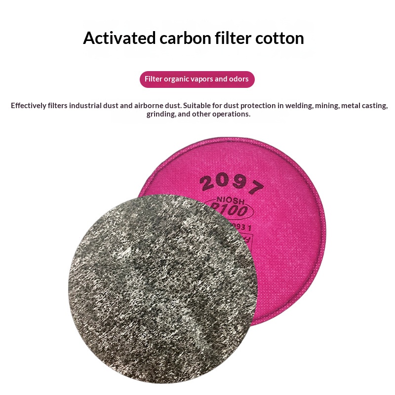 Filtro de algodón 2097 2091 pa - Dust Mask Construction reseña y precio