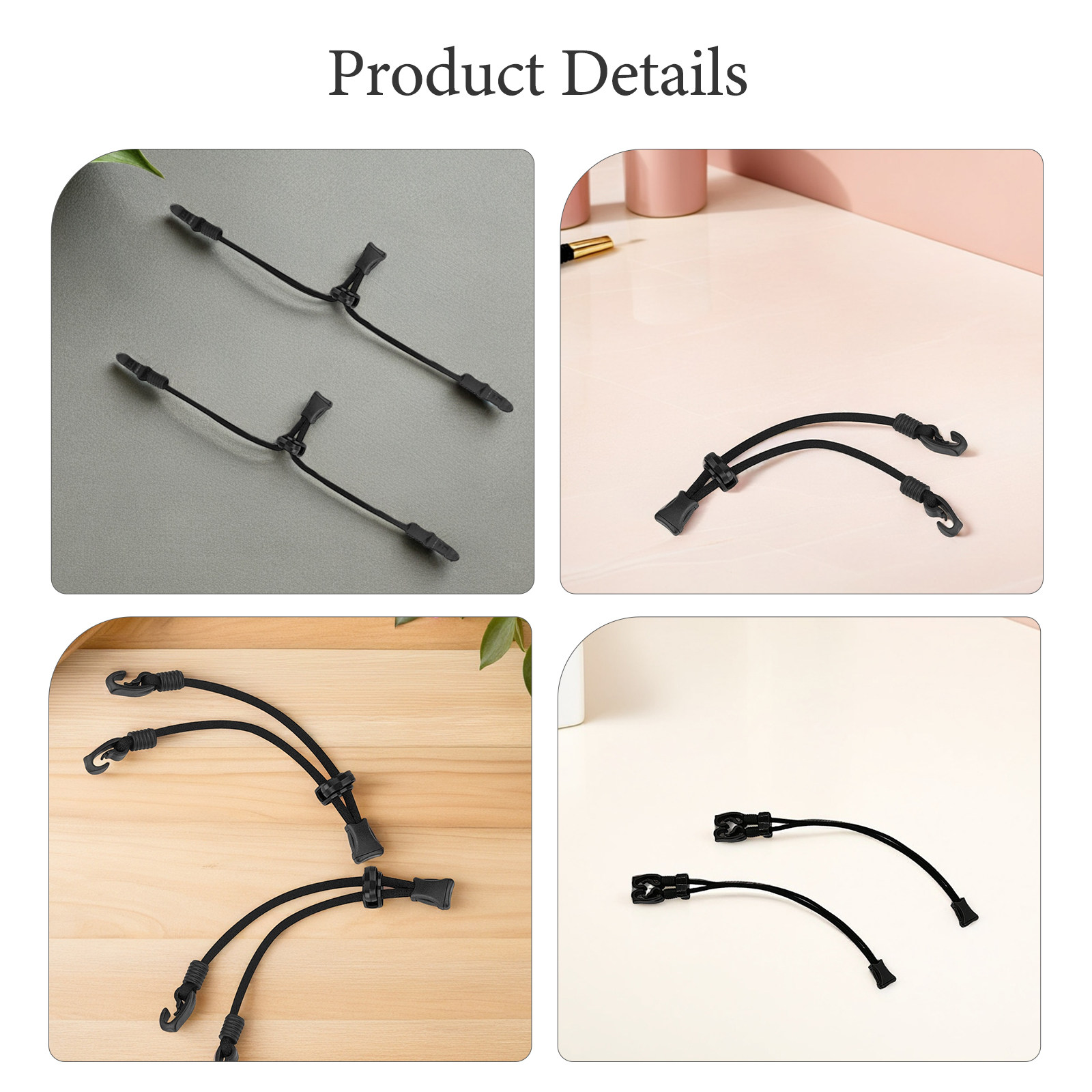6 piezas de soportes extensore - Mask Ear Saver Strap reseña y precio