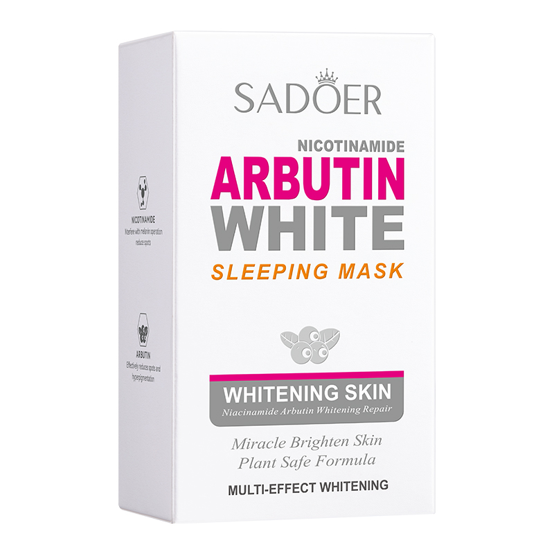 20 unids/caja SADOER arbutina  - Face Mask Storage Box reseña y precio